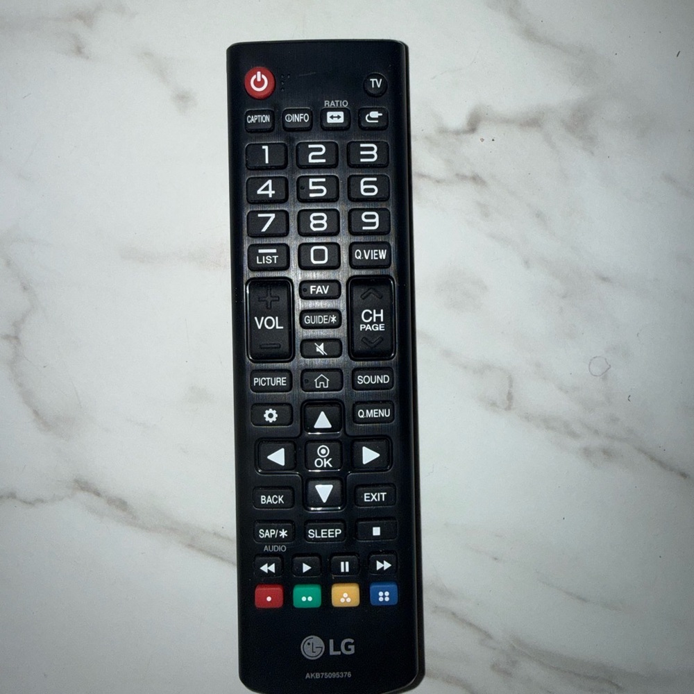 LG Black Multi-Function Remote
